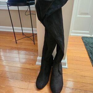 Suede Slouchy Boots